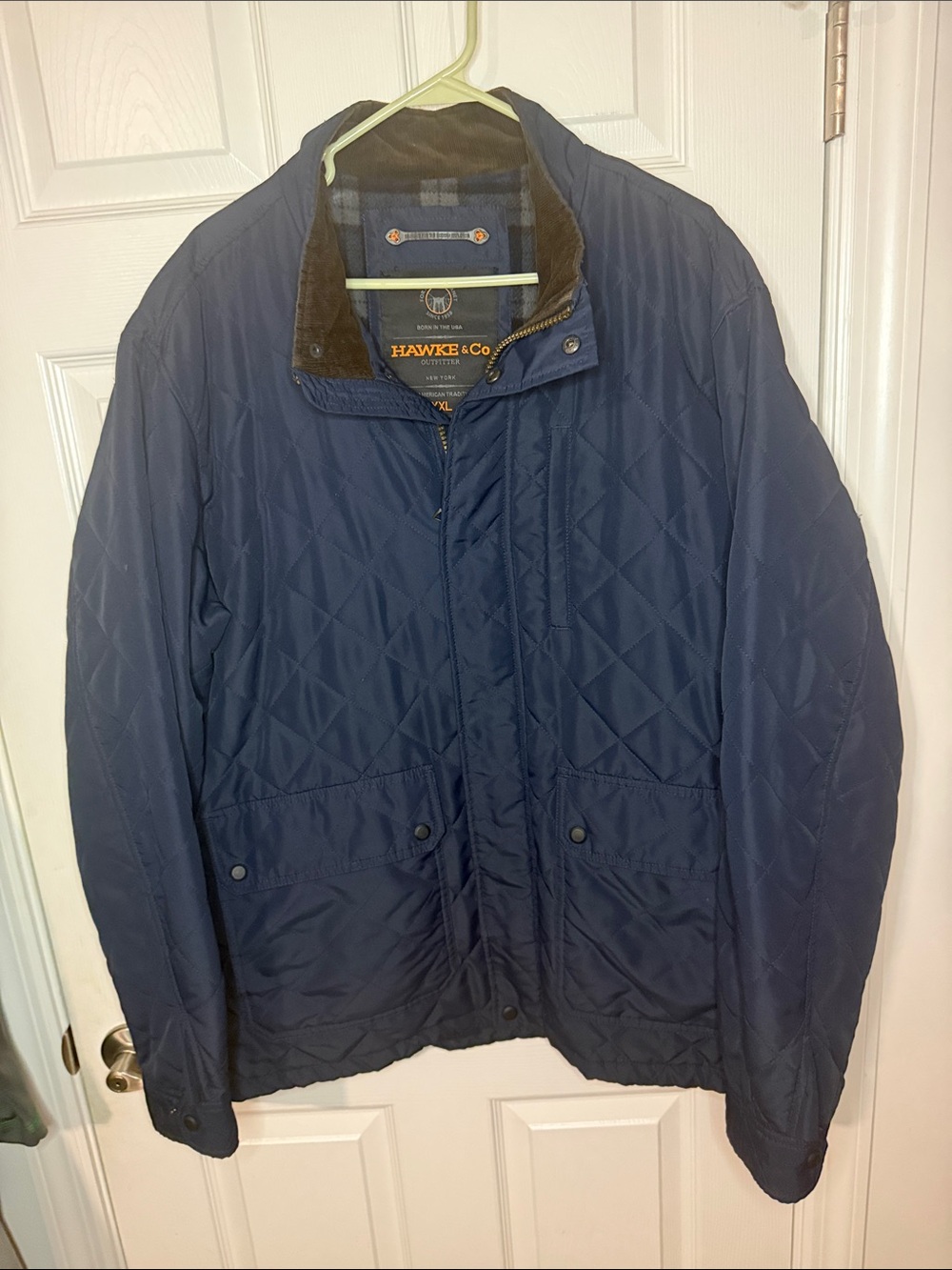 Hawke & Co Navy Quilted Lightweight Jacket